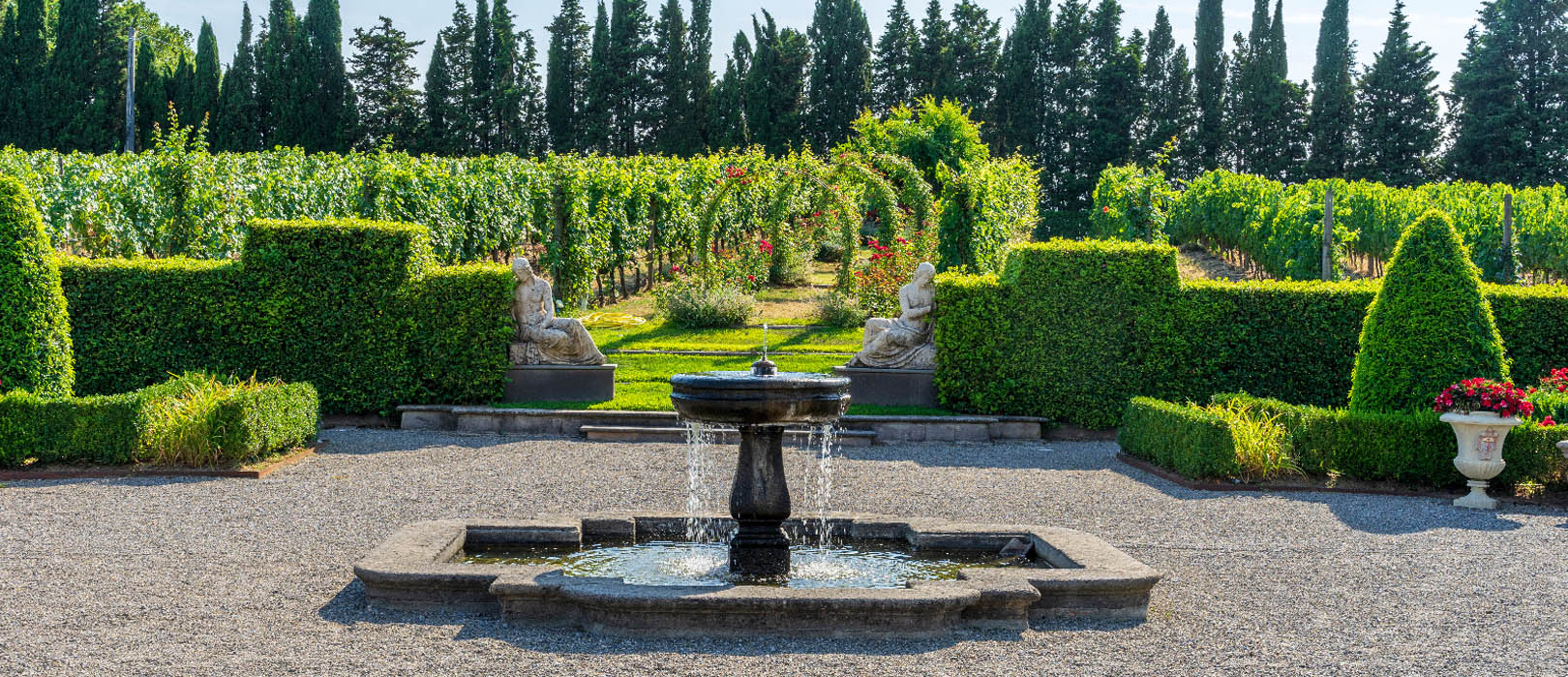 Outside Villa Santo Stefano